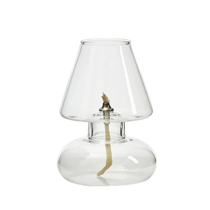 Ich würde gerne eine Öllampe aus Glas empfehlen.
