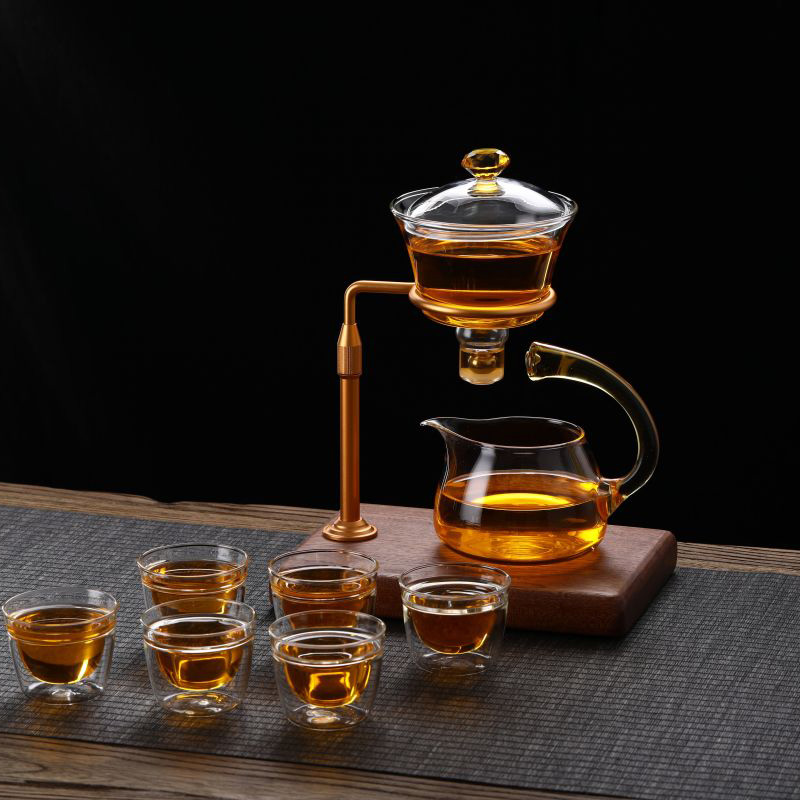 Magnetglas -Tee -Sets